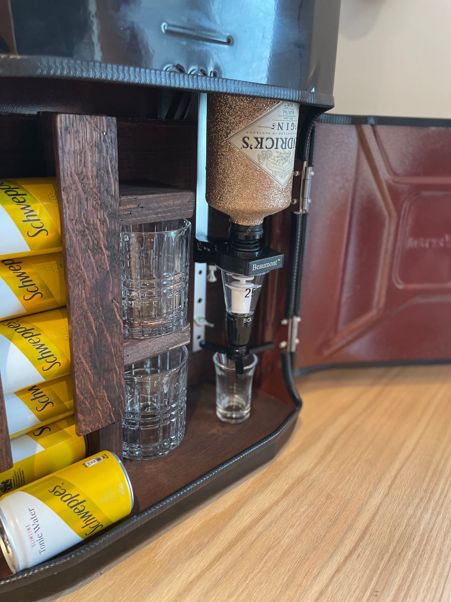 Industrial Jerry Can Mini Bar / Drinks Cabinet