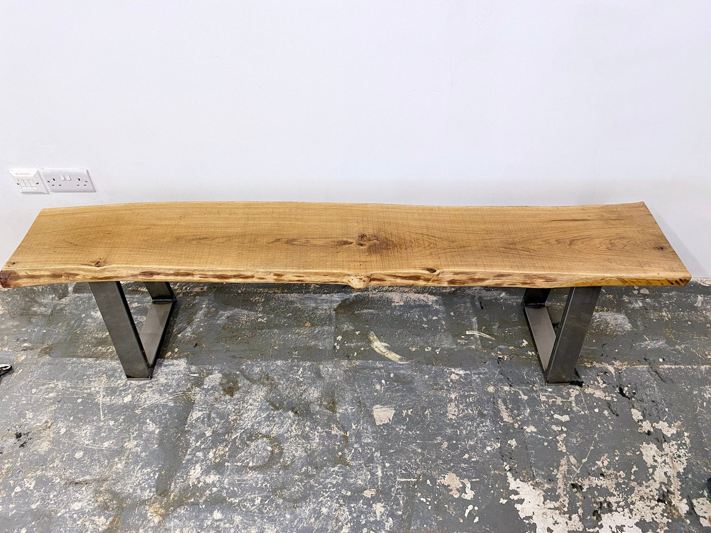 Onda Character Oak Live Edge Bench