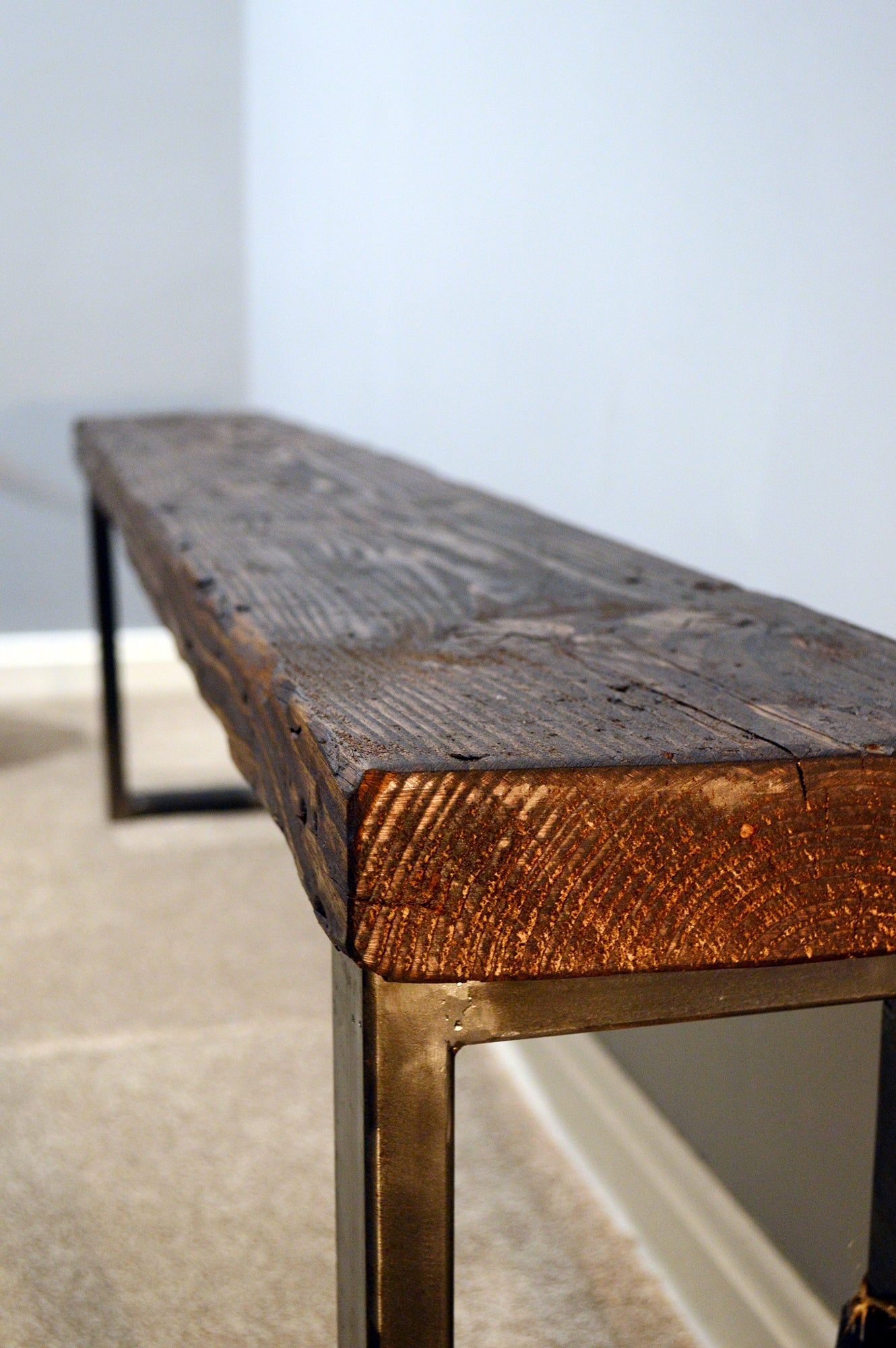 Prima Industrial Reclaimed Bench