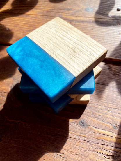 Oak Epoxy Resin Charcuterie Board - FocusFive Designs