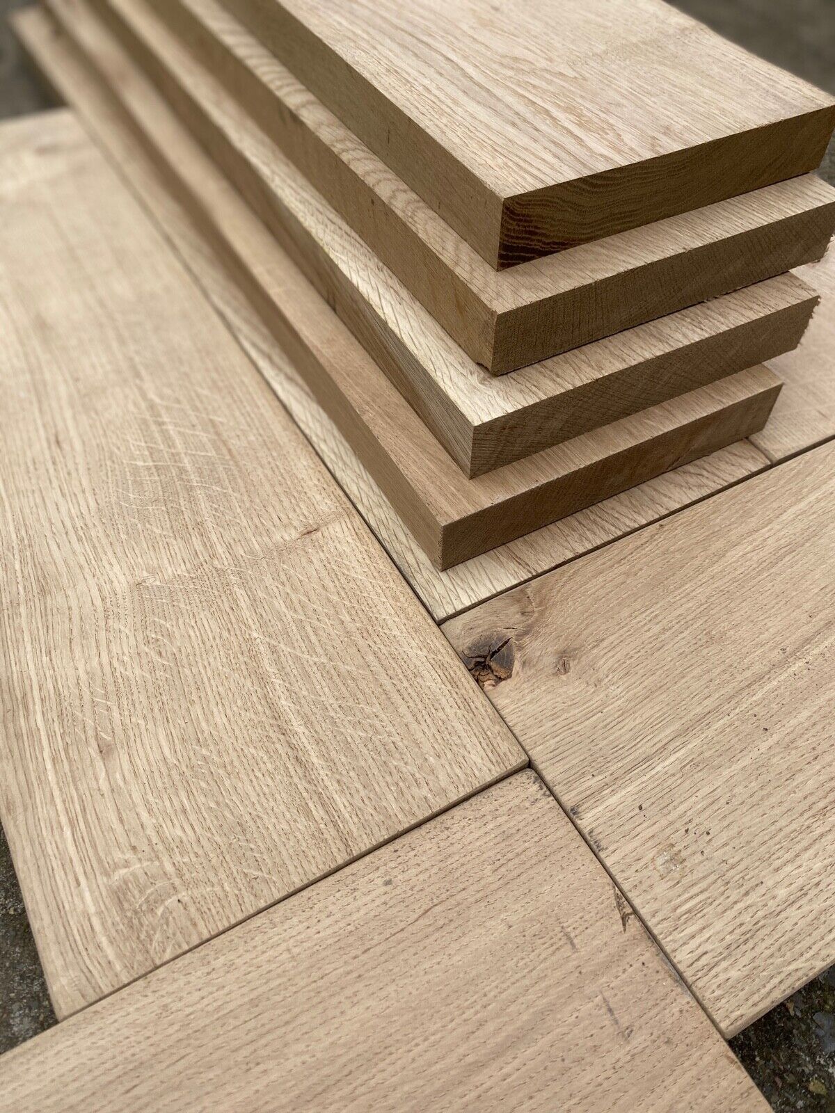 Character American Oak Timber / Oak Shelves / Oak Window Boards / Hardwood 22mm