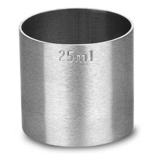 Stainless Steel Thimble Measure 25ml