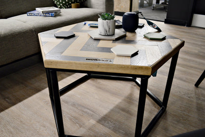 Favo Oak Parquet Coffee Table