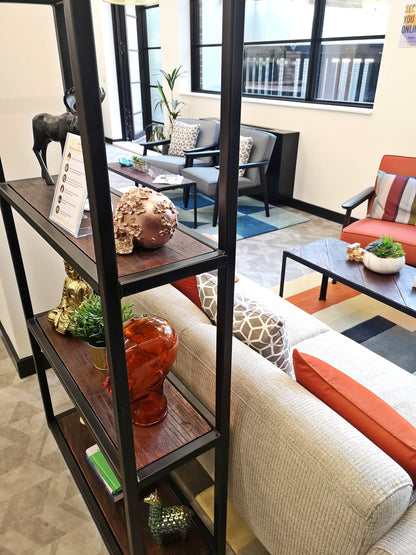 Cubo Industrial Character Oak Bookshelf Unit - FocusFive Designs