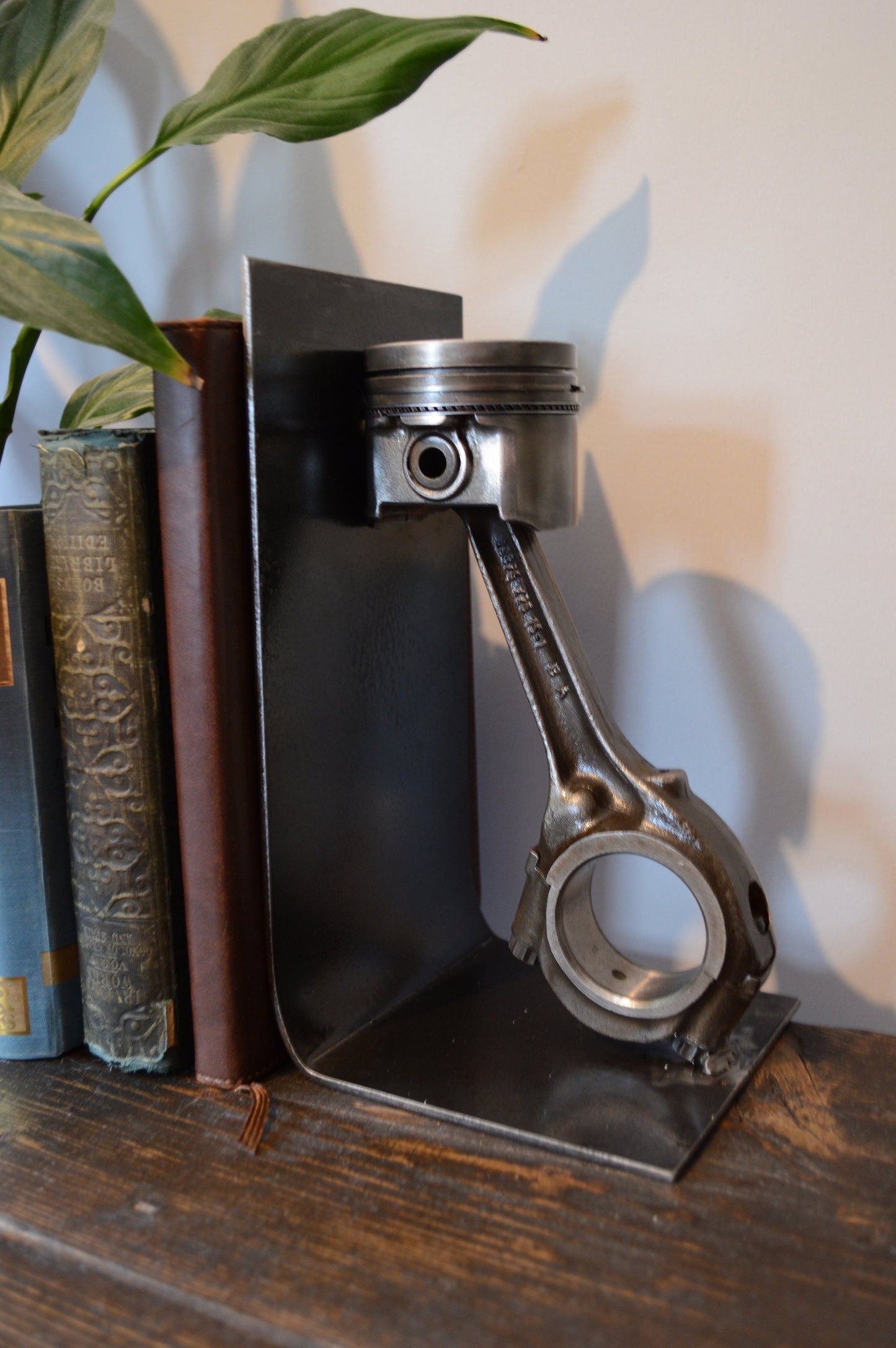 Industrial Engine Con Rod Book Ends