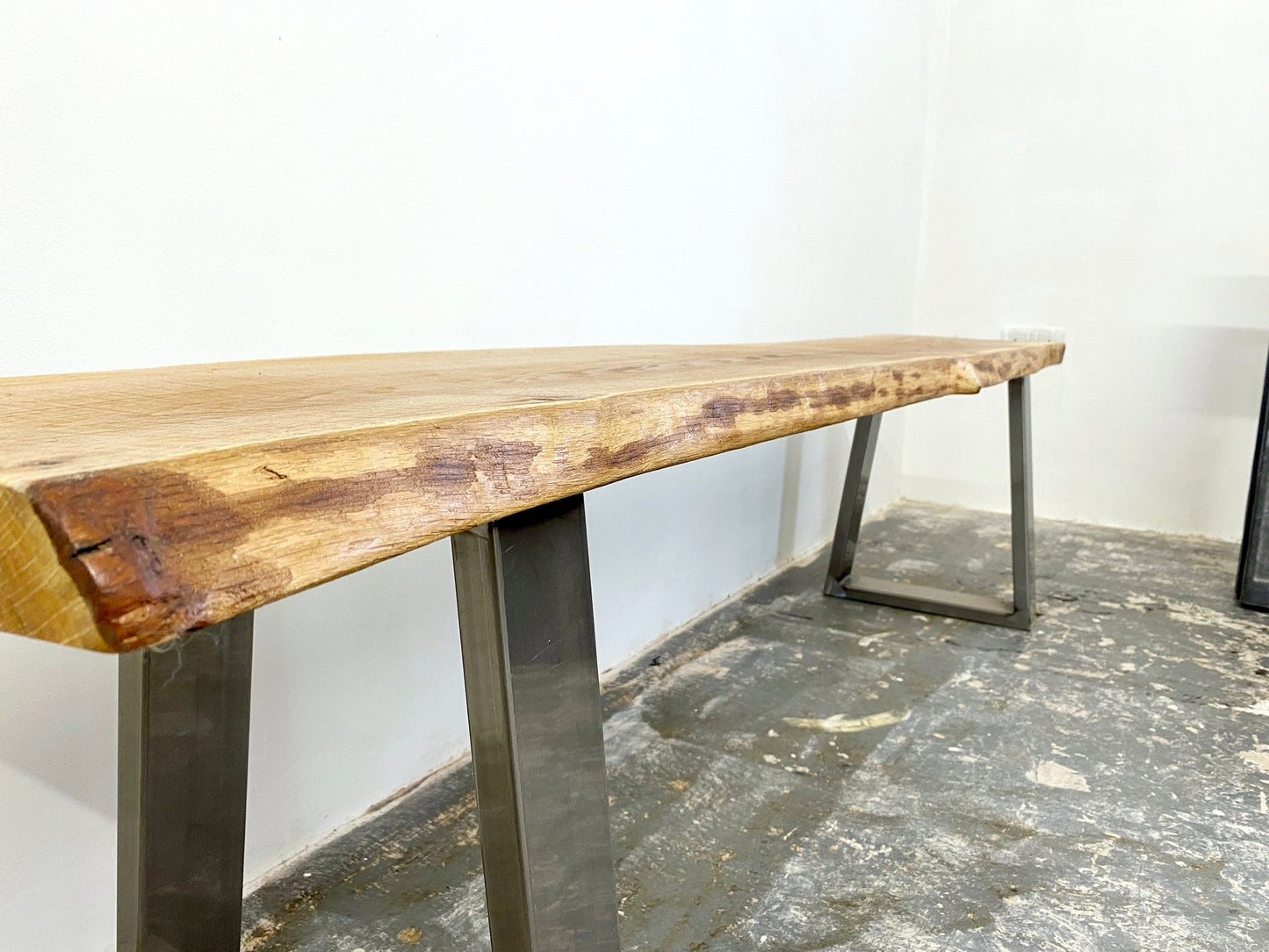 Onda Character Oak Live Edge Bench